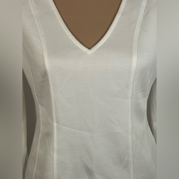 BANANA REPUBLIC ~ SOFT TOUCH SCUBA FITTED TOP MEDIUM - Picture 5 of 7